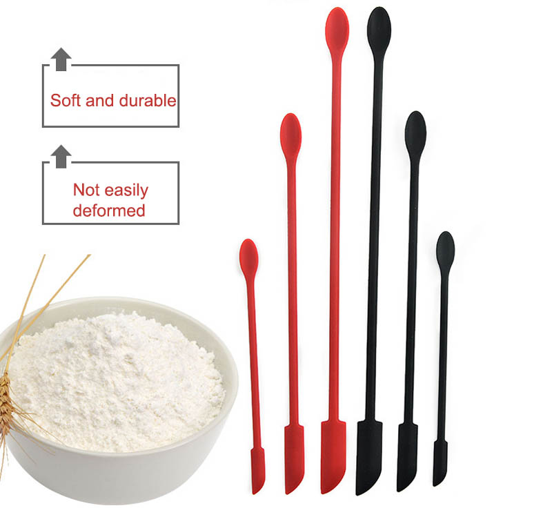 silicone mini spatula set
